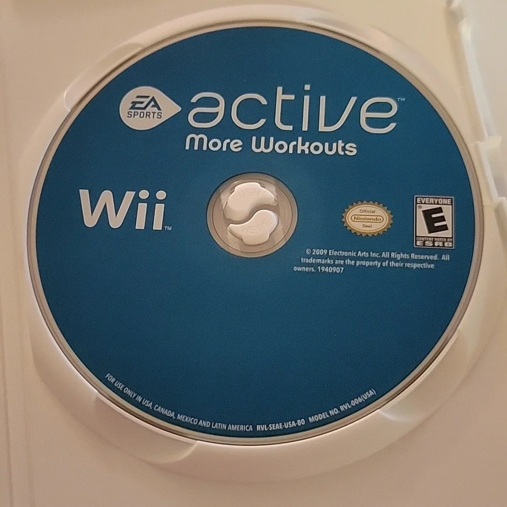 EA Sports active More Workouts - Wii Game No Visable Stratches Original Case